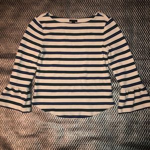 Cute Stripe Ann Taylor Top